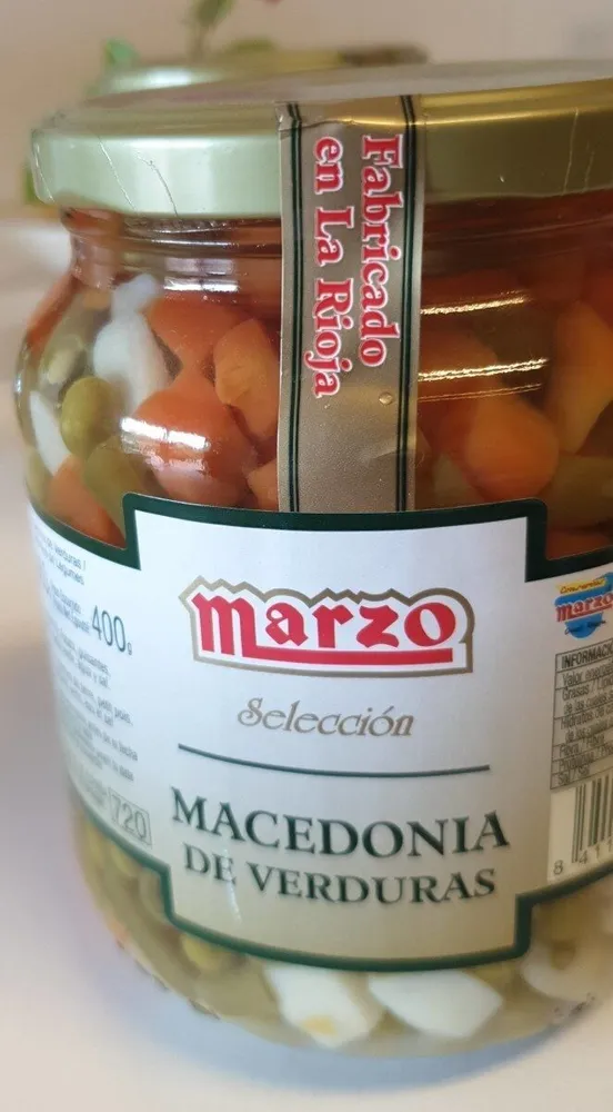 Macedonia de verduras