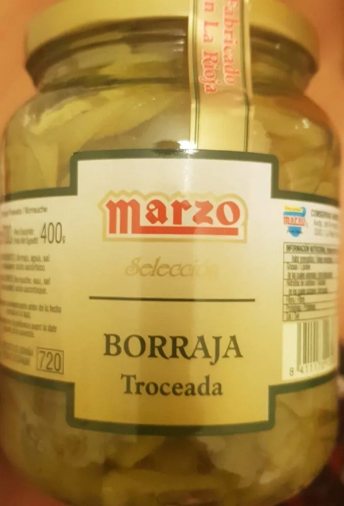 Borraja troceada