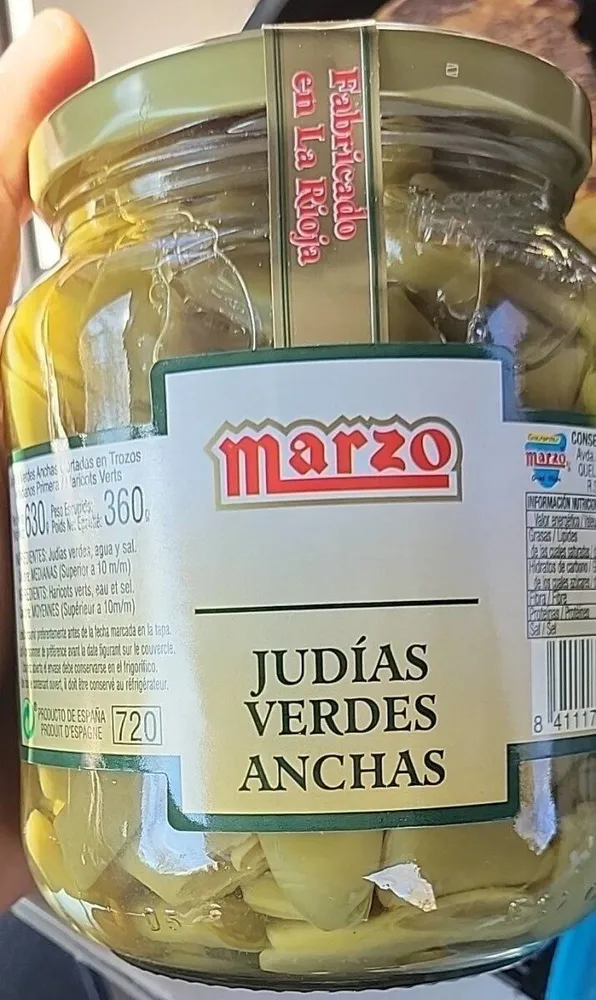 Judias verdes anchas