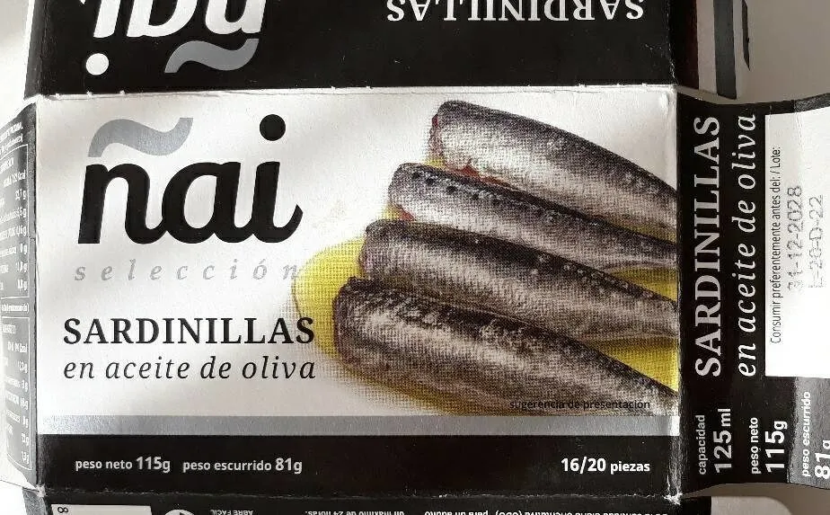 SARDINILLAS EN ACEITE