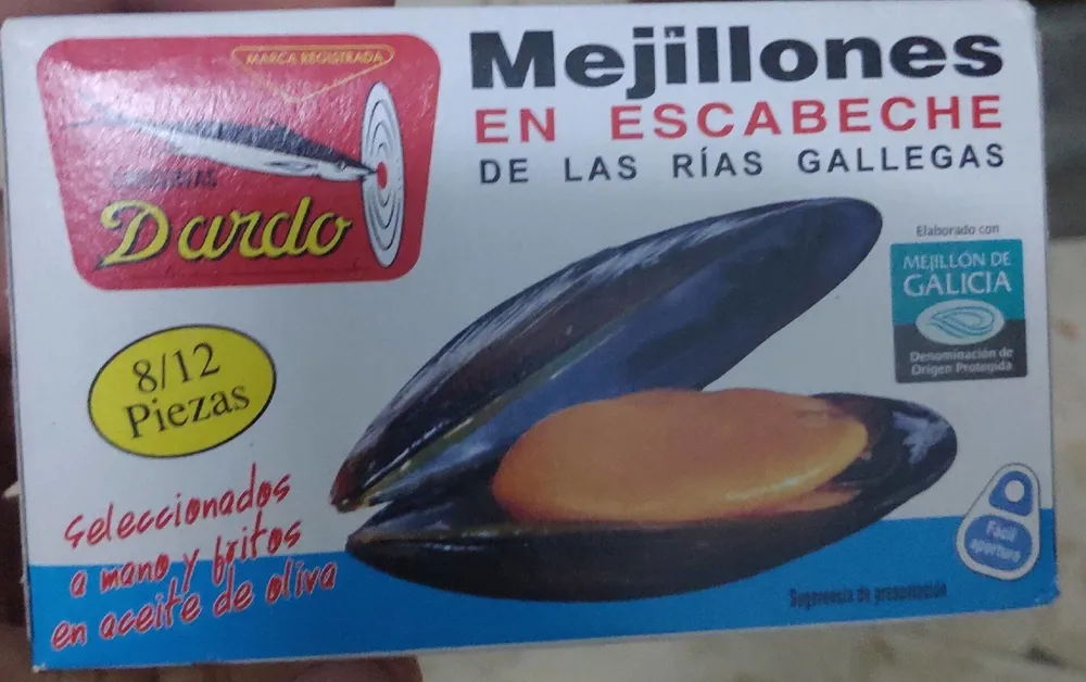Mejillones en escabeche
