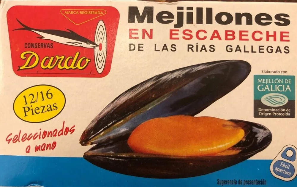 Mejillones en escabeche