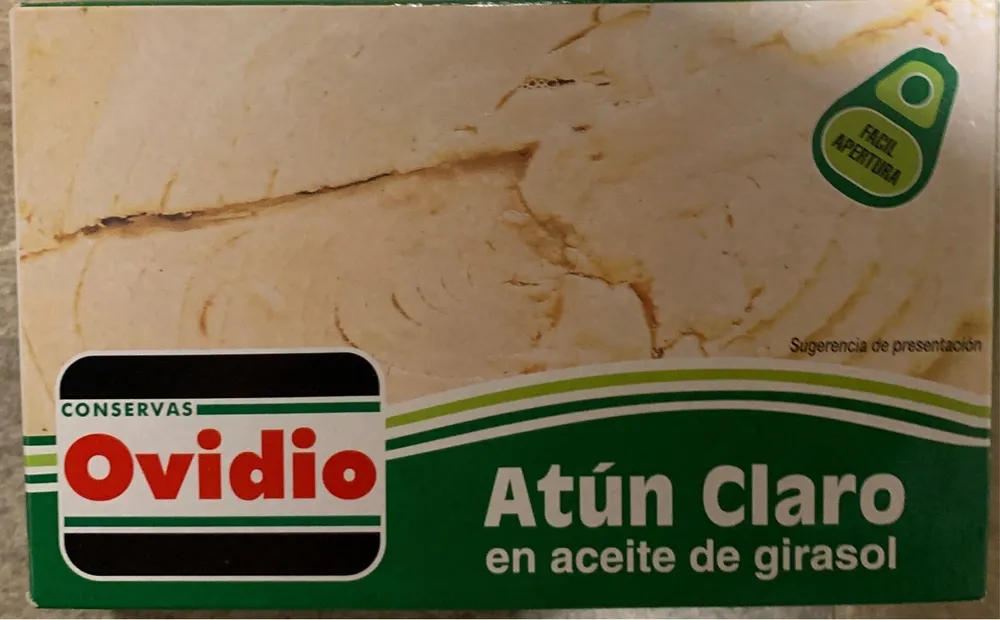 Atún claro aceite de girasol