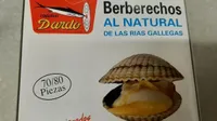 Berberechos al natural