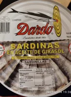 Sardinas en aceite de girasol