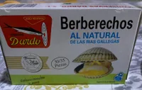 Berberechos al natural