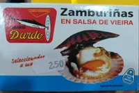 Zamburiñas en salsa de vieira