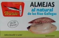 Almejas al natural de las Rías Gallegas (selección a mano)