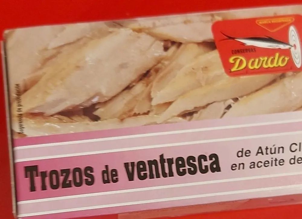 Trozos de ventresca en aceite de oliva