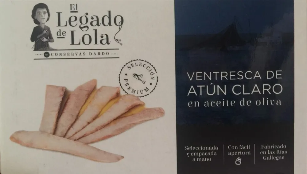 Ventresca de Atun claro en aceite de oliva