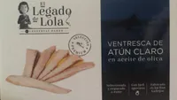 Ventresca de Atun claro en aceite de oliva
