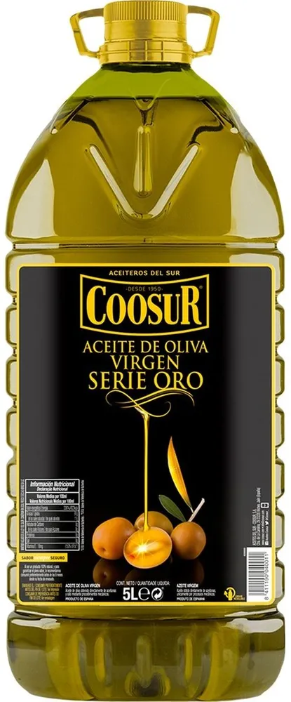 Aceite de oliva virgen serie oro