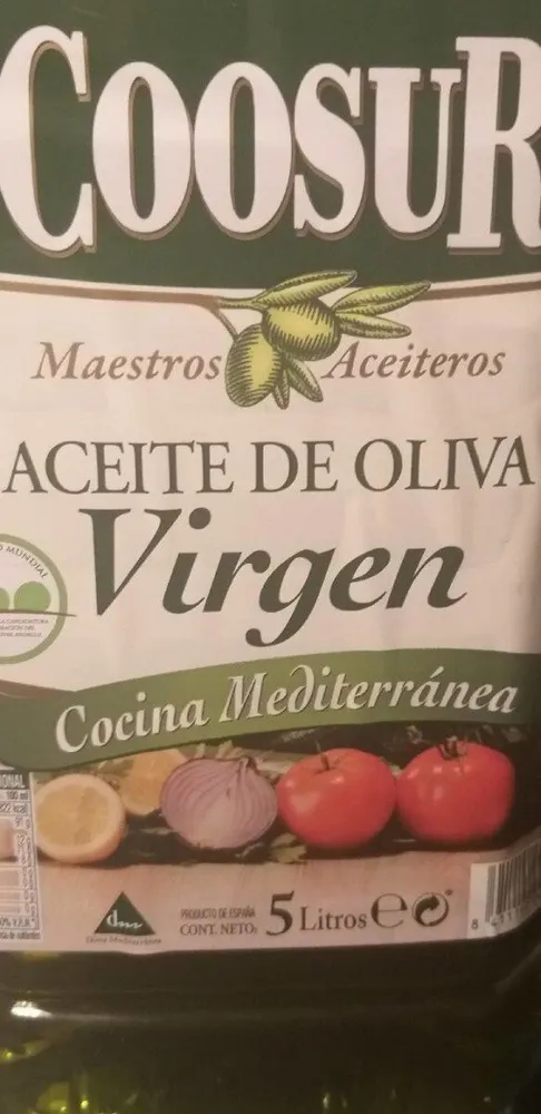 Aceite de oliva virgen