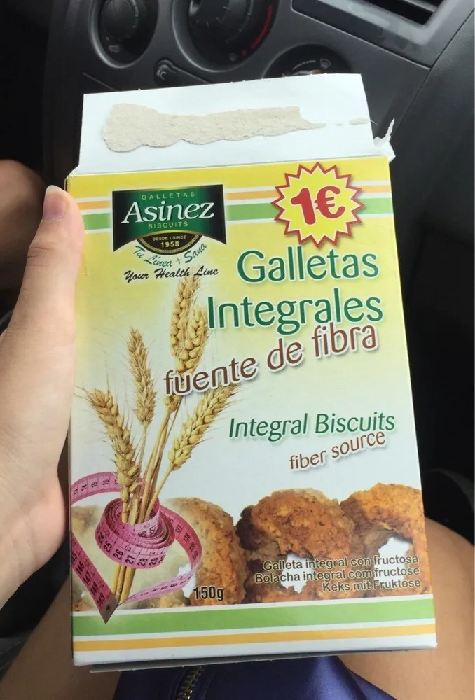 Galletas integrales