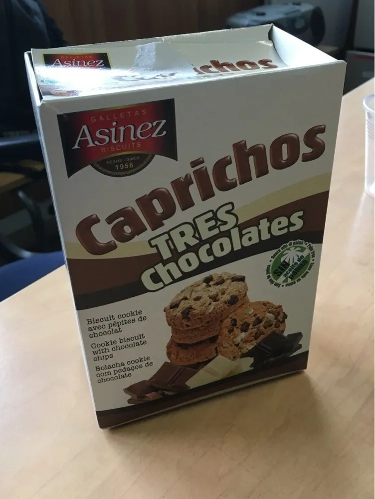 caprichos tres chocolates