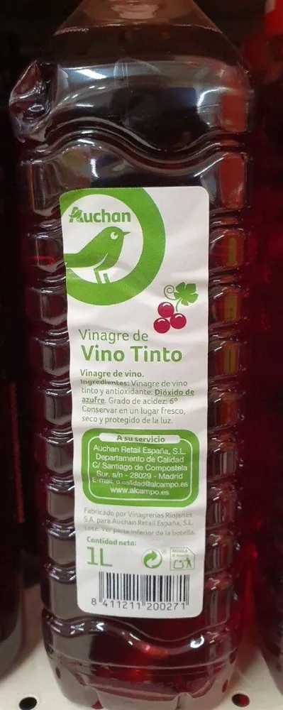 Vinagre de vino tinto