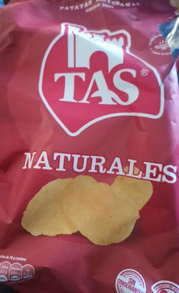 Patatas fritas TAS sabor natural