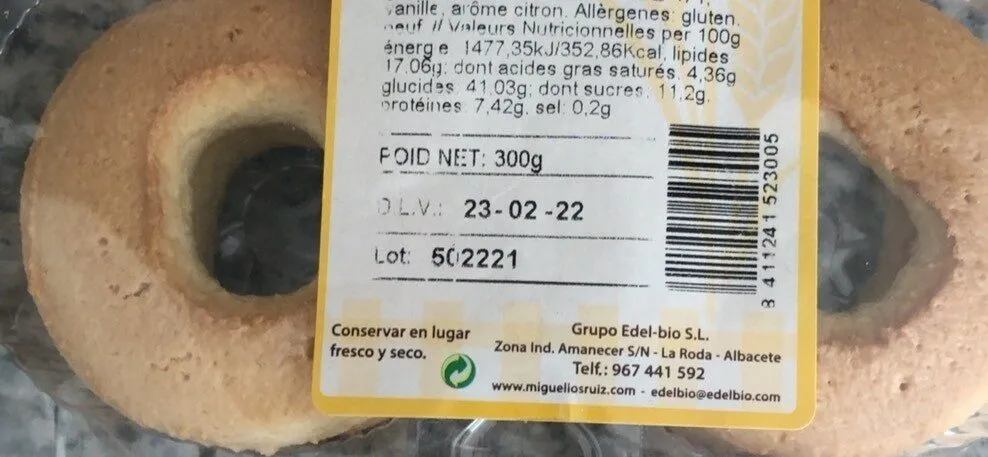 Cake vanille