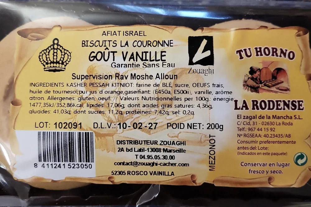 Biscuit la couronne