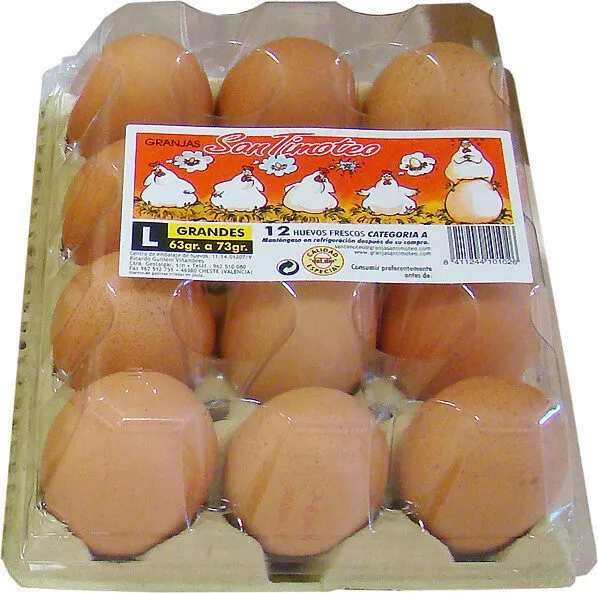 Huevos frescos clasecategoría a