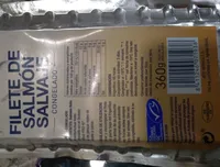Filete de salmón salvaje