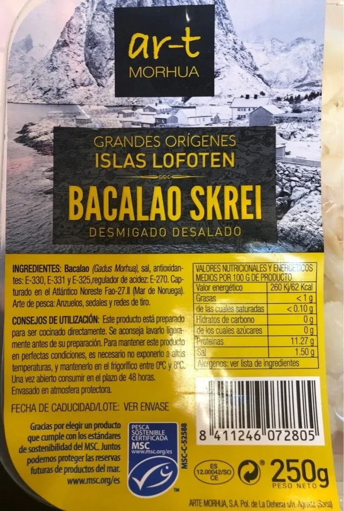 Bacalao SKREI