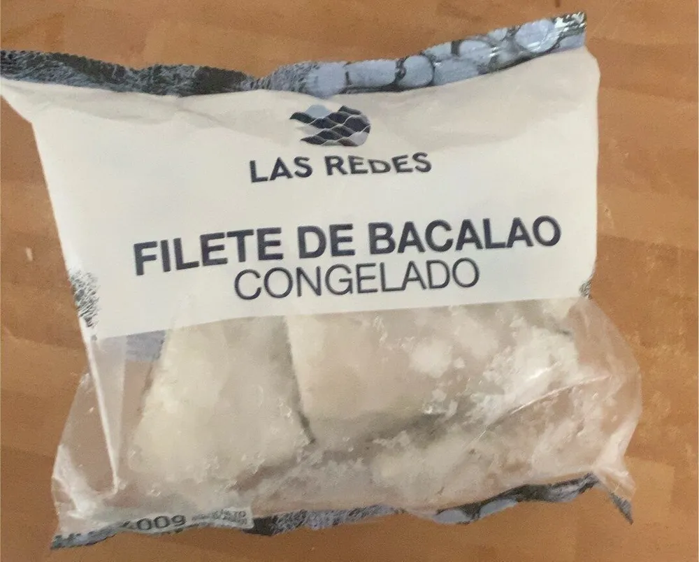 Filete de bacalao congelado