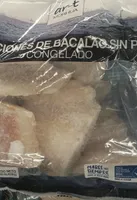 Porciones de bacalao sin piel