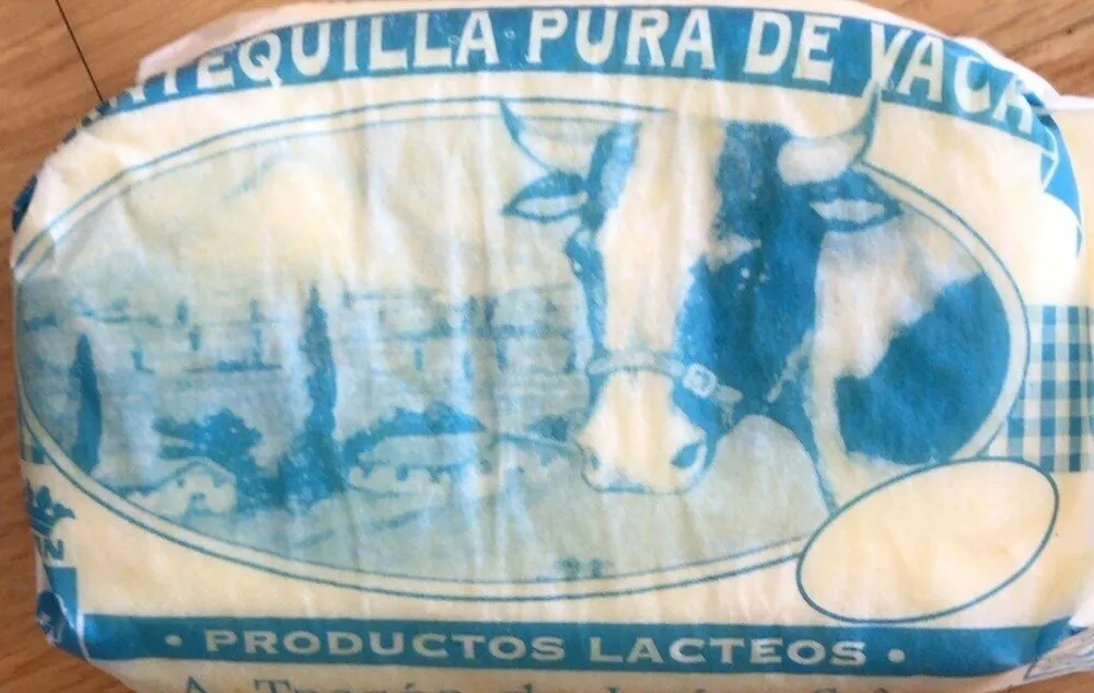Mantequilla pura de vaca