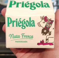 Nata líquida fresca pasteurizada para montar y cocinar