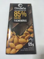 Chocolate cacao y almendras