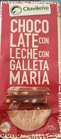 Chocolate con leche con galleta Maria