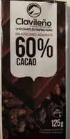 Chocolate extrafino puro 60% cacao