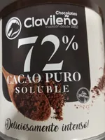 Preparado alimenticio 72% cacao