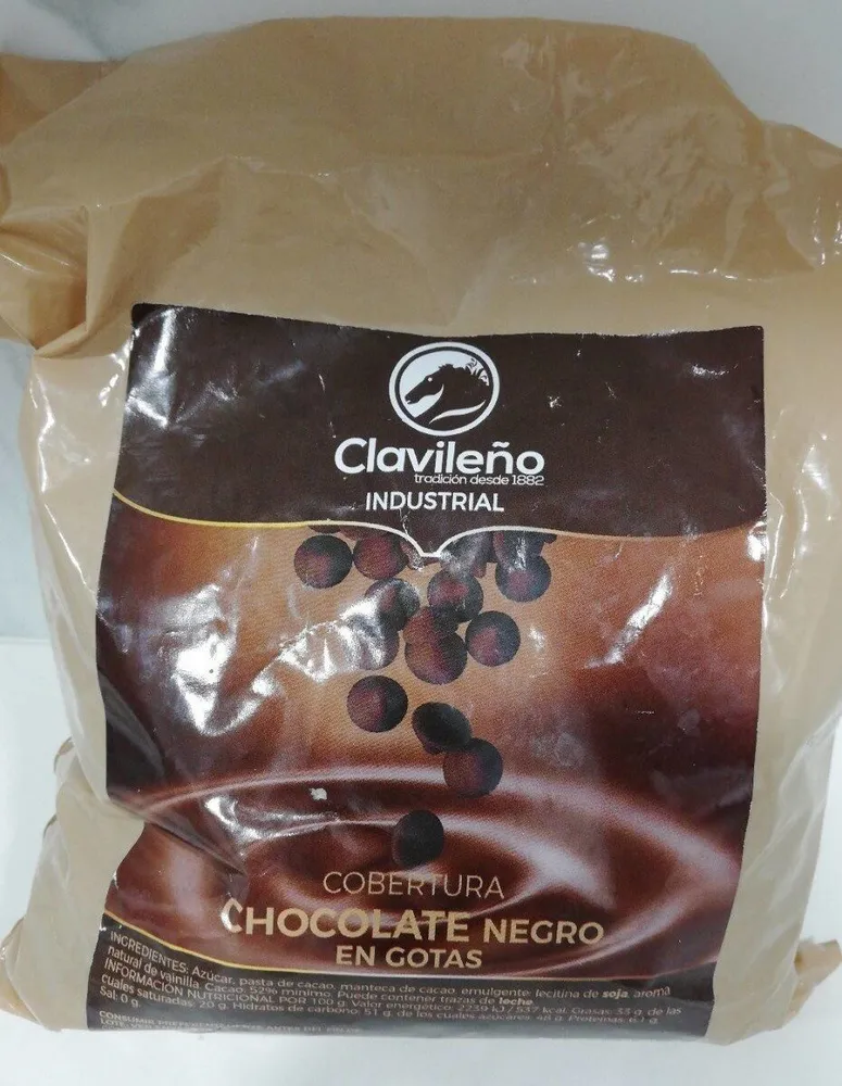 Chocolate Negro en gotas