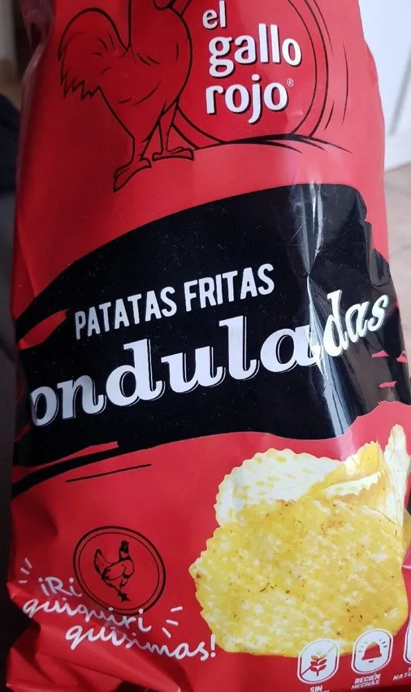 Patatas fritas onduladas bolsa 160 g
