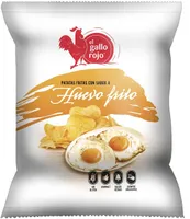 Patatas fritas con sabor a huevo frito