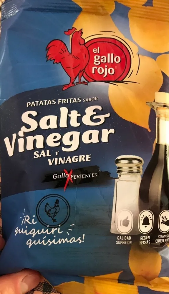 Patatas fritas salt vinegar