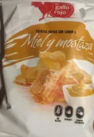 Patatas fritas miel y mostaza
