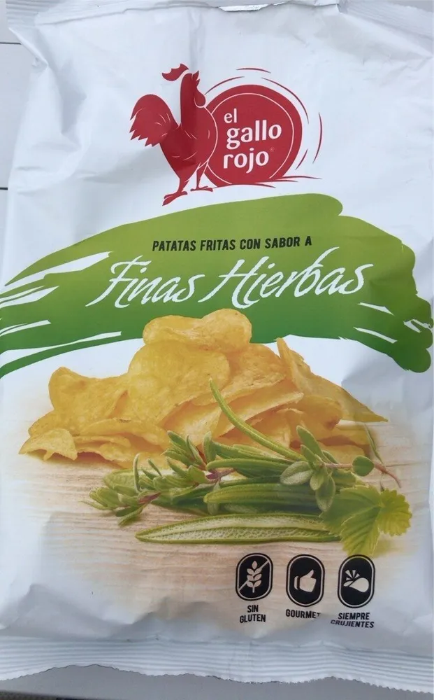 Patatas Fritas Con Sabor A Finas Herbas