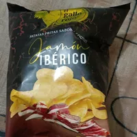 Patatas fritas jamón ibérico