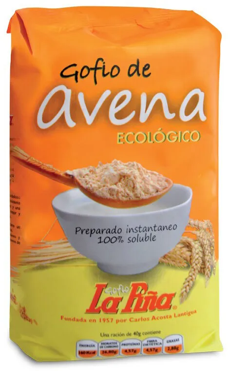 Gofio de avena ecológico