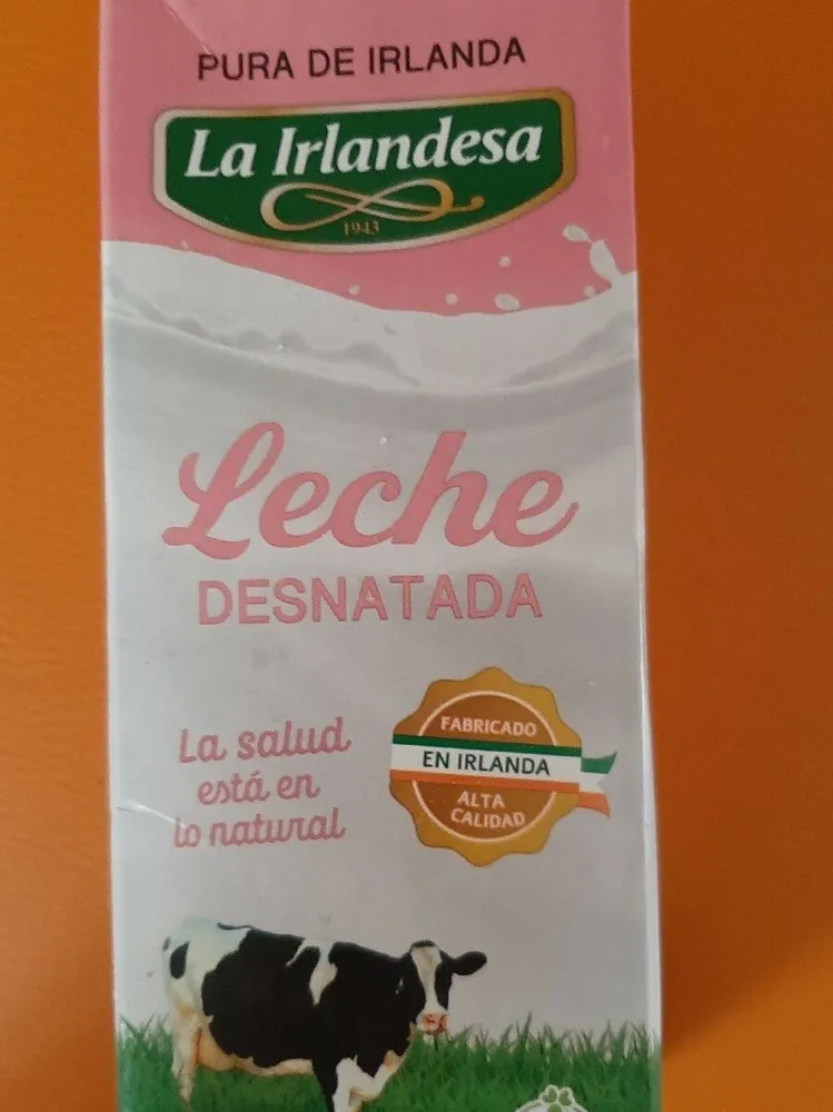 Leche desnatada