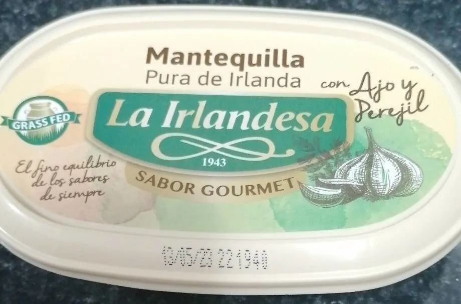 Mantequilla ajo y perejil