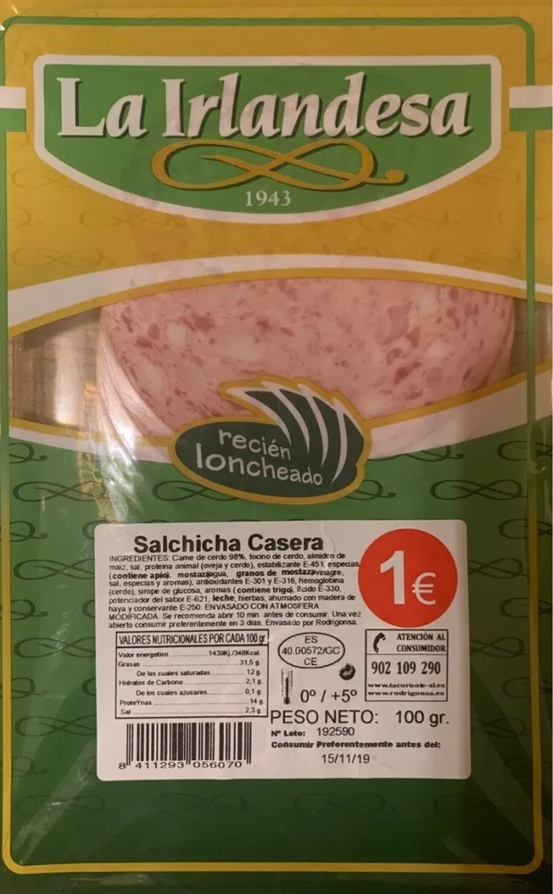 Salchicha casera