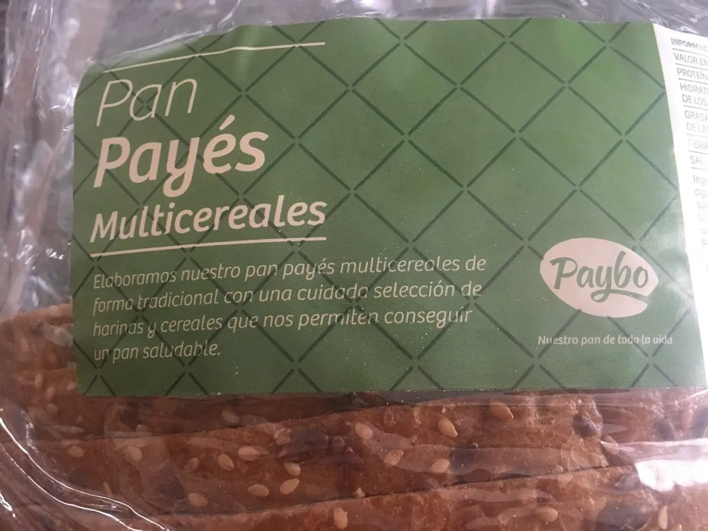 Pan payés multicereales