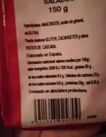 Anacardos fritos salados