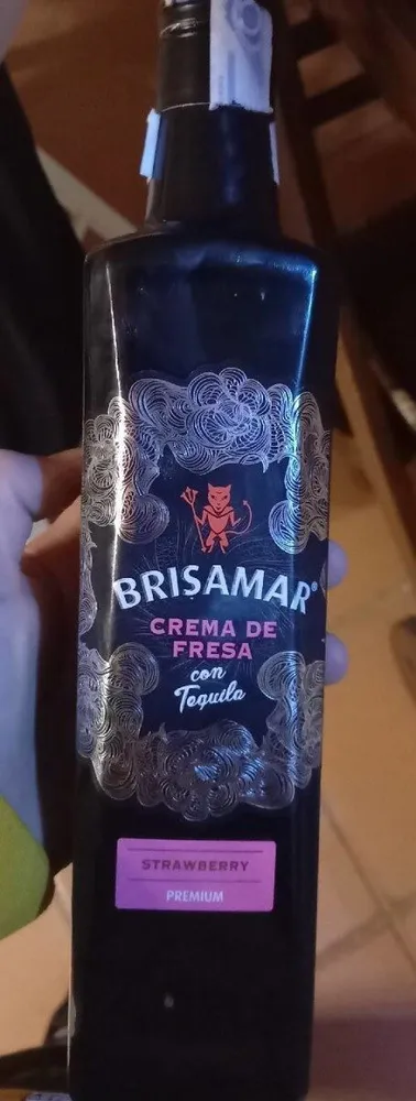 Crema de fresa con tequila