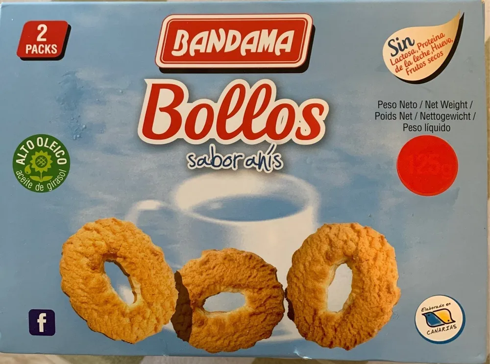 Bollos sabor anis