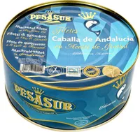 Filetes de caballa de andalucía aceite de girasol